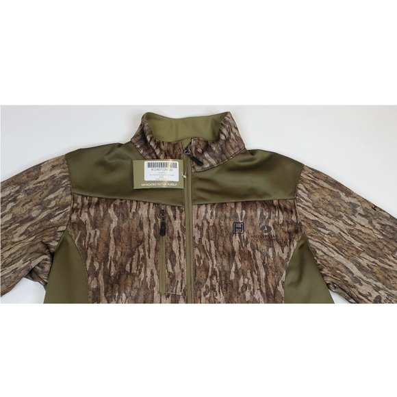 Heybo Summit Soft Shell Bottomland Camo Jacket Men's Small - Picture 5 of 8